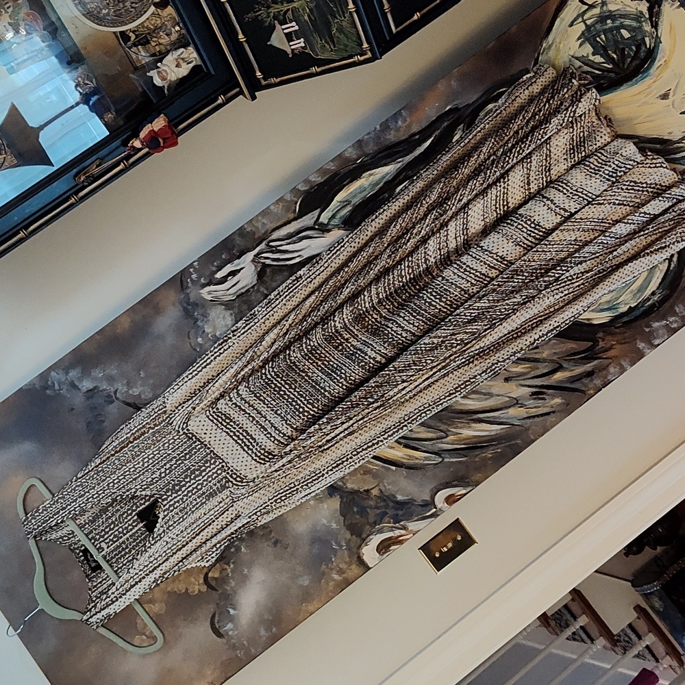 Amazing Atlanta silk maxi dress NWT
